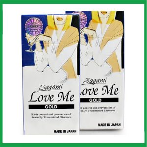 Bao cao su Sagami Love Me Gold - Nhật Bản