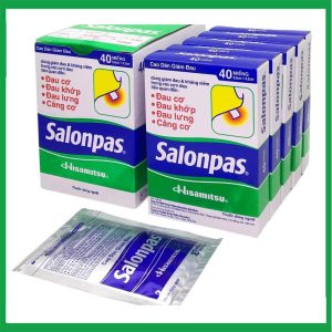 Salonpas hộp 40 miếng - Cao dán giảm đau