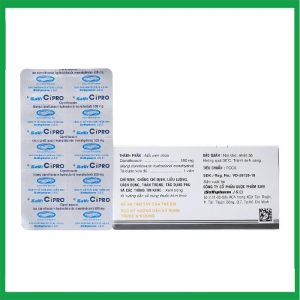 Nhà Thuốc Đa Phúc - SaviCipro 500mg trị nhiễm khuẩn 2 Nhà Thuốc Đa Phúc - savi cipro 500mg savipharm 10 vi 1