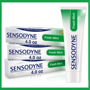 Kem đánh răng Sensodyne Fresh Mint bạc hà the mát tuýp 100g