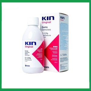 Dung dịch súc miệng Kin Gingival ngăn ngừa mảng bám, viêm nướu, sâu răng (250ml)