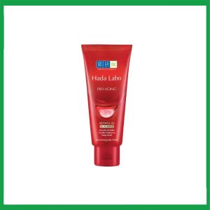 SỮA RỬA MẶT HADA LABO PRO ANTI AGING CLEANSER MÀU ĐỎ (TUÝP 80G)