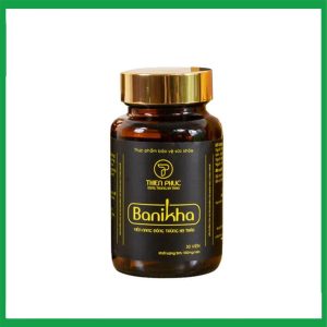 Viên uống bổ thận đông trùng hạ thảo Banikha hộp 2 lọ x 30 viên