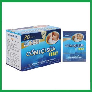 Cốm Lợi Sữa Traly bổ sung hoạt chất từ thảo mộc thiên nhiên tăng tiết sữa và nâng cao chất lượng sữa
