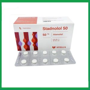 Nhà Thuốc Đa Phúc - Thuốc Stadnolol 50 Stella điều trị tăng huyết áp, đau thắt ngực mạn tính ổn định (10 vỉ x 10 viên) 1 Nhà Thuốc Đa Phúc - stadnolol 50mg 1