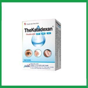 Thuốc nhỏ mắt mũi tai TheKatadexan dùng cho viêm kết mạc, giác mạc, viêm mũi, viêm tai ngoài