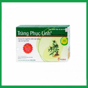 Viên uống Tràng Phục Linh Thái Minh dùng cho người bị viêm đại tràng cấp và mạn tính (2 vỉ x 10 viên)