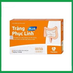 Viên uống Tràng Phục Linh Plus Thái Minh hỗ trợ giảm các triệu chứng của hội chứng ruột (2 vỉ x 10 viên)