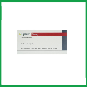 Thuốc Uperio 200mg Novartis điều trị suy tim (4 vỉ x 7 viên)