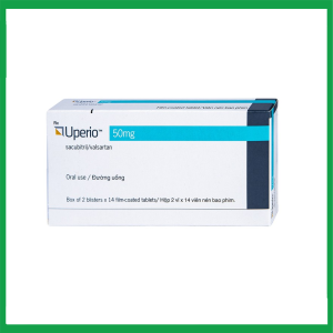 Thuốc Uperio 50mg Novartis điều trị suy tim (2 vỉ x 14 viên)