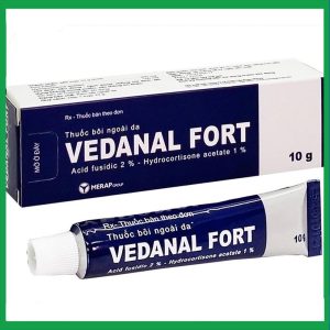 Vedanal fort Merap trị viêm da dị ứng, viêm da tiếp xúc (10g)