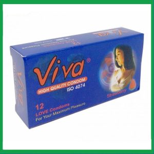 Bao cao su Viva tăng hưng phấn khi "yêu" (Hộp 12 cái)