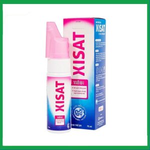 Xịt mũi nước biển sâu Xisat 75ml xịt sạch thông mũi dùng cho trẻ em