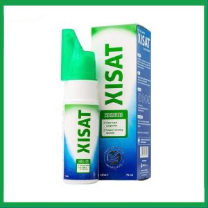 Xịt mũi nước biển sâu Xisat 75ml thông mũi, dễ thở, hỗ trợ điều trị viêm mũi xoang