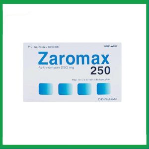 Nhà Thuốc Đa Phúc - Thuốc Zaromax 250mg điều trị nhiễm khuẩn (10 vỉ x 6 viên) 1 Nhà Thuốc Đa Phúc - z1