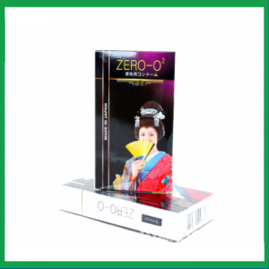 Bao cao su Zero O2 hộp 12 cái siêu mỏng, co giãn linh hoạt